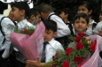 Таджикистан: выпускники простились со школой без последнего звонка