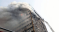 Видео: В Тегеране обрушился 17-этажный дом, более 20 человек осталось под завалами