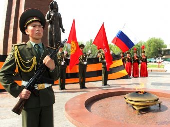 Фото: Бишкек празднует 69-ю годовщину Победы