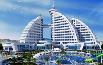 В Авазе строят новый 5 звездочный отель на 300 мест