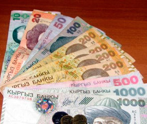 Кыргызский сом оказался «сильнее» евро, рубля и гривны