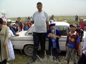 Скончался самый высокий гражданин Кыргызстана