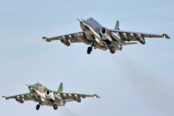 Российские Су-25 из Киргизии переброшены на учения в Таджикистан