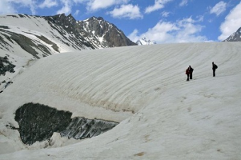 Фото: исчезающие ледники Таджикистана