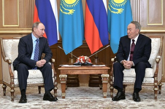 О чём говорили Назарбаев и Путин