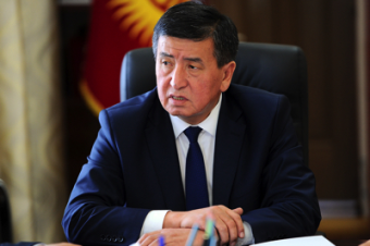 Кандидат в президенты Жээнбеков покинет пост премьер-министра Кыргызстана