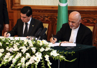  О чем договорились лидеры Туркменистана и Афганистана?