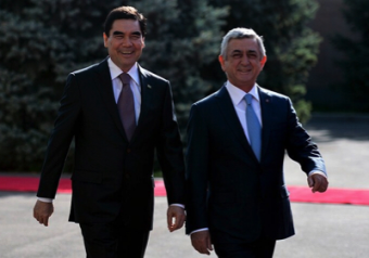 Президенты Туркменистана и Армении подписали пакет документов