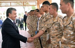 Первый военный институт открыли в Узбекистане