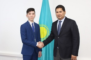 В Казахстане  советником главы Агентства по противодействию коррупции назначен 15 летний школьник