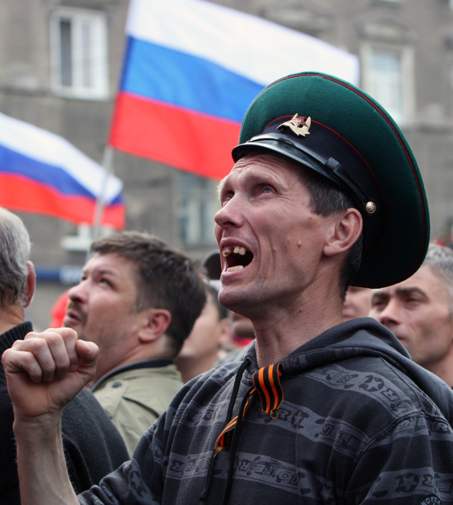 Митинг в Донецке. Фото - Игорь Коваленко