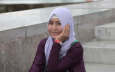 Фотоблог: как девушки Бишкека надели хиджабы
