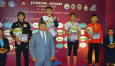 У Кыргызстана одно золото и четыре серебра на чемпионате Азии по борьбе