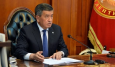 Президент Кыргызстана указал на важность демаркации границы с Таджикистаном