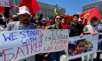 В США и Германии прошли митинги в поддержку Кыргызстана, из-за агрессии Таджикистана