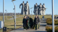 «Они отстояли Москву». Казахстанская делегация почтила память героев-панфиловцев