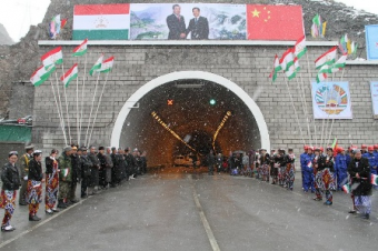 В Таджикистане открыт один из самых больших тоннелей в стране