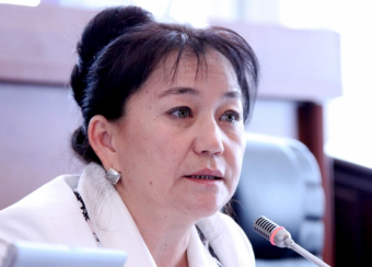 Айнуру Алтыбаева: В городе Шопокове была приватизирована больница для открытия там кризисного центра для женщин