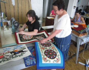 Кыргызское ковровое искусство возрождается