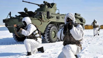 Это миротворцы. Минобороны Казахстана сделало официальное заявление по поводу скопления боевой техники под Алматы
