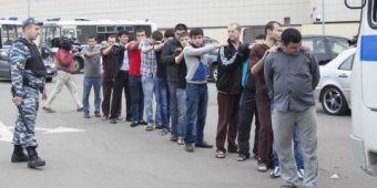 В Москве задержаны 450 участников гигантской узбеко-таджикской драки гастарбайтеров у Москвы-Сити