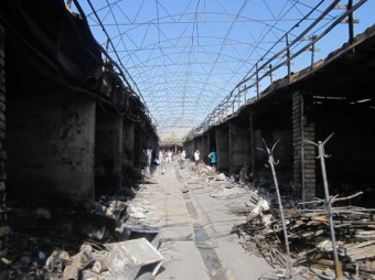 В Ташкенте сгорел еще один рынок - теперь посудный. Детали и первые версии