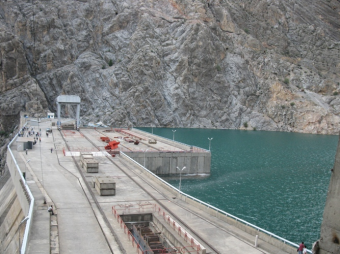 В Токтогульском водохранилище Кыргызстана увеличился приток воды