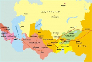 Страны Центральной Азии взяли на себя инициативу совместно с Китаем строить Экономический пояс Шелкового пути
