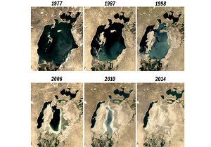 National Geographic: Как высушить Арал за полвека