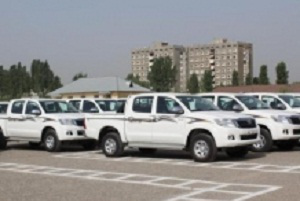 США передали силовым структурам Таджикистана 87 автомобилей высокой проходимости