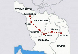 Туркмения начала строить газопровод в Индию