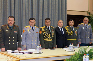 Сняты с постов все заместители министра обороны Таджикистана