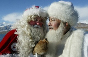 Политики, чиновники и депутаты Кыргызстана просят Деда Мороза о стабильности в стране