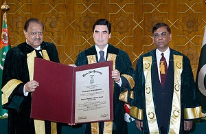 Президенту Туркменистана присвоено звание Почетного доктора политических наук ведущего университета Пакистана
