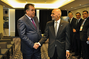 Эмомали Рахмон пригласил президента Афганистана в Таджикистан