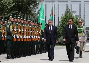 Министры обороны России и Туркменистана обсудили сотрудничество на Каспии