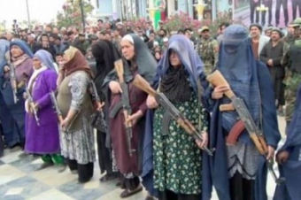 На севере Афганистана на границе с Туркменистаном появился женский отряд ополченцев 