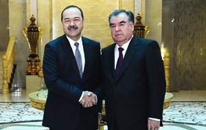 Рахмон и Арипов обсудили разминирование узбекско-таджикской границы