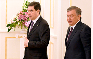 Мирзиёев и Бердымухамедов обсудили планы по спасению Арала