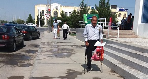 Туркменистан. В Мары возникли очереди за пособиями по инвалидности