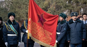 Знамя Панфиловской дивизии пронесут по 40 городам