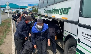 Россия помогает киргизстанцам вернуться домой