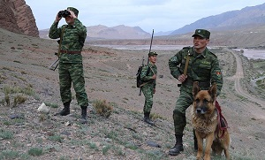 Проблемный контейнер киргизско-таджикской границы