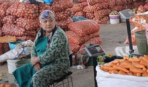 В какой стране Центральной Азии самый дешевый основной продуктовый набор?
