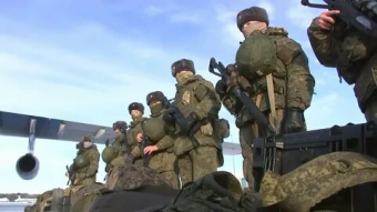 Как работают белорусские миротворцы ОДКБ (видео) 