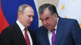 Стало известно, о чем Путин будет говорить с Рахмоном в Душанбе