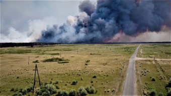 Казахстан: укро-мамбеты обвиняют Россию в пожарах и росте цен