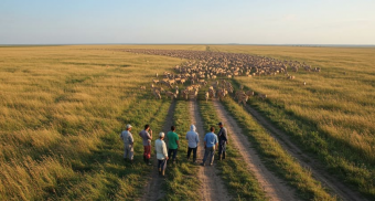 Фермеров Саратовской области нашествие сайгаков из Казахстана лишило урожая