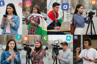 Женские голоса и молодые блогеры. Кто формирует новое медиаполе Таджикистана 